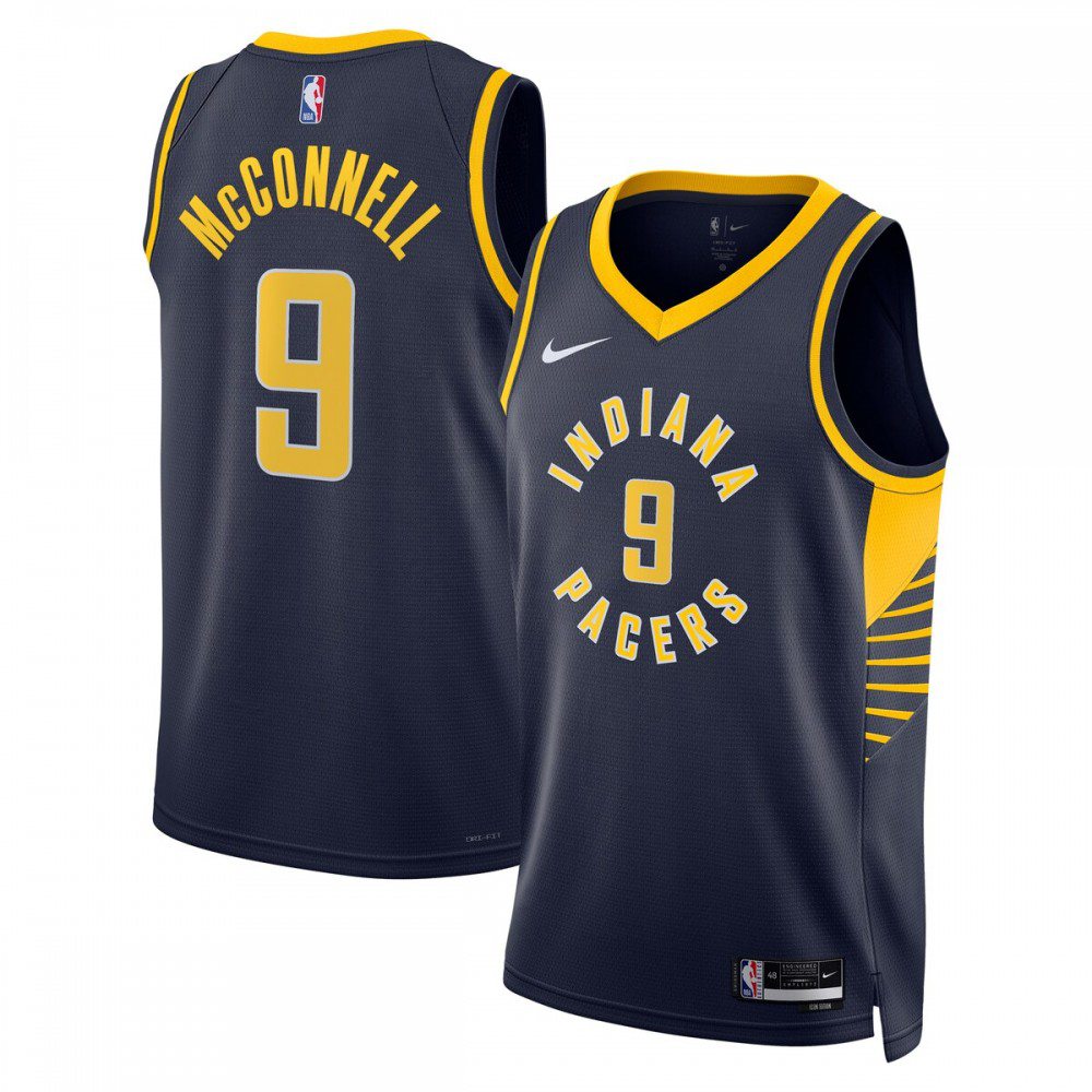 T.J. McConnell Indiana Pacers Unisex Swingman Replica Jersey - Icon Edition - Navy-Pro Kit Vault | Brand New 26/27 Sports Jerseys